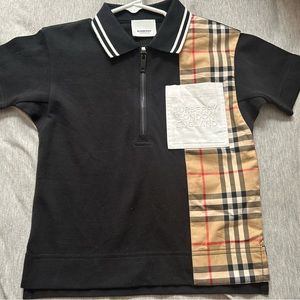 Authentic Burberry Boy's Matthew Vintage Check Polo